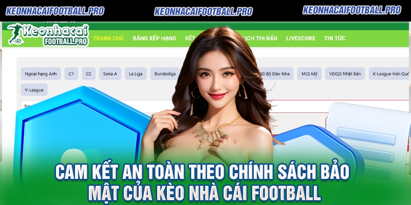 Cam Kết An Toàn Theo Chính Sách Bảo Mật của Kèo Nhà Cái Football